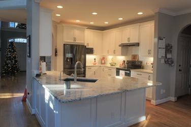 Custom White Kitchen